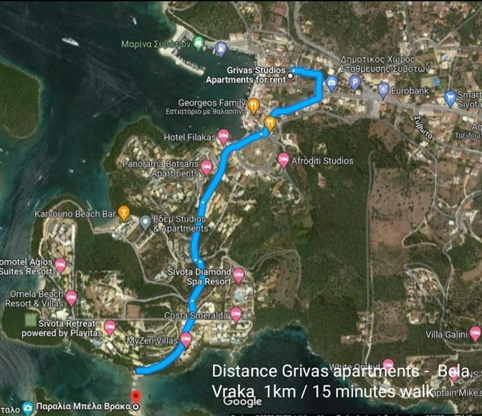 Grivas Apartments Sivota  Ngoại thất bức ảnh